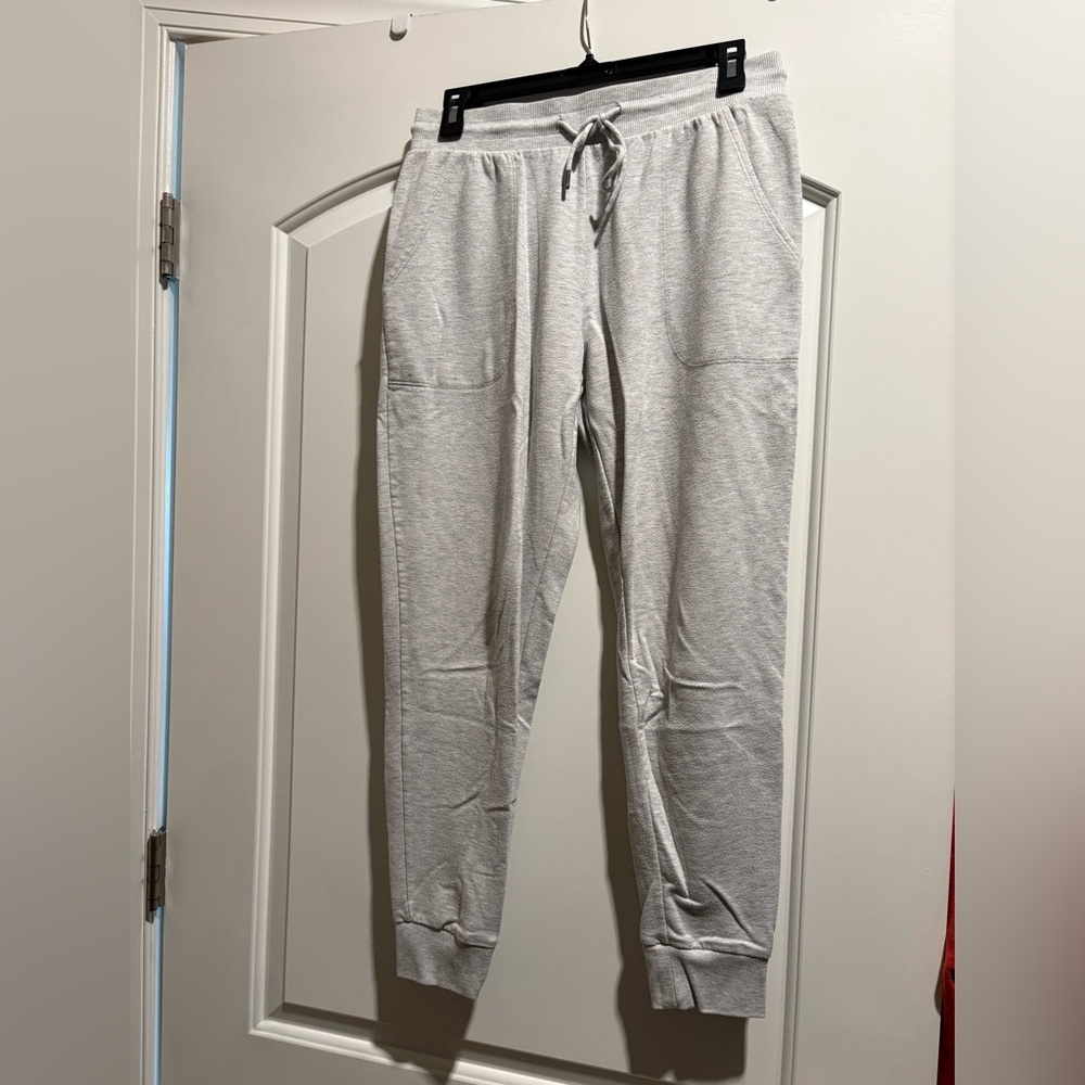 Women’s Small Stars Above Light Gray Lounge Pants